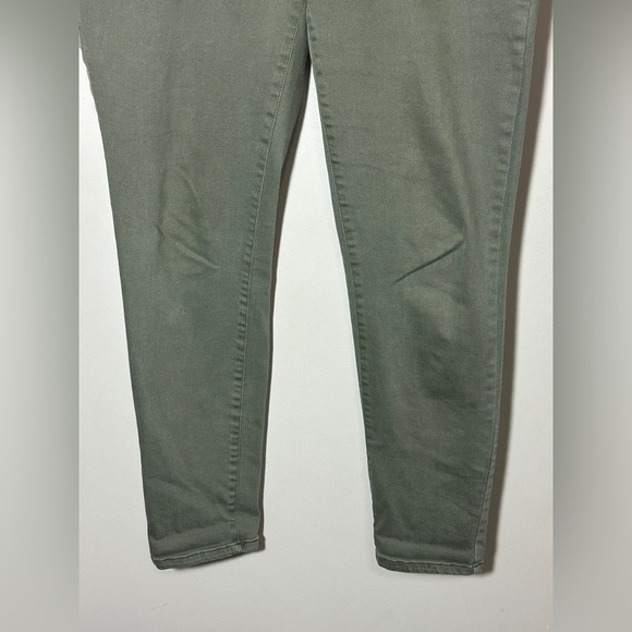 Seven 7 Green Utility Ankle Skinny Pants Size 12 - Picture 3 of 7